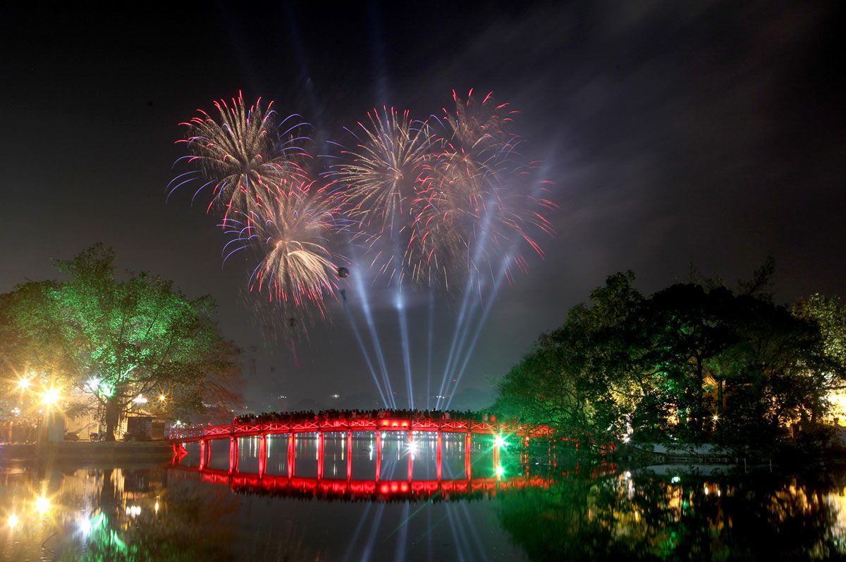 Traveling to Hanoi on New Year's Day