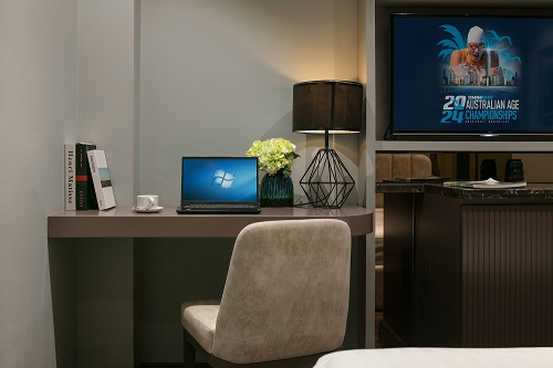 작은 창문이 있는 수페리어 더블룸