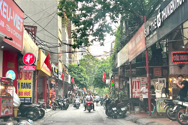 Dinh Thon Street - A rapidly developing street with worthy amenities